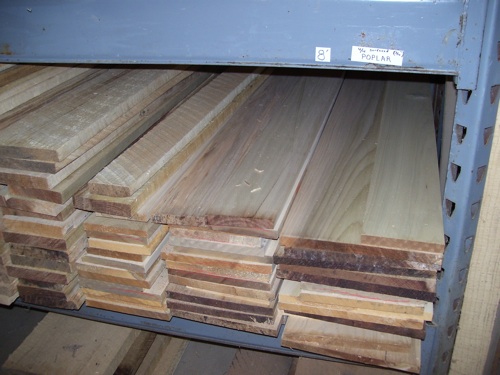 Pile of Poplar